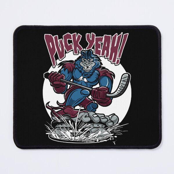 Item preview, Puck Yeah Bigfoot Hockey Mascot designed and sold by eShirtLabs.