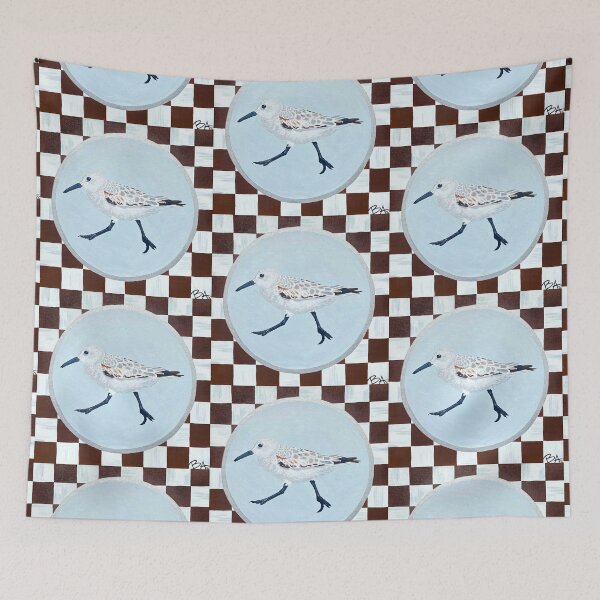 Item preview, Swift Sanderling designed and sold by BirdieArtwork.