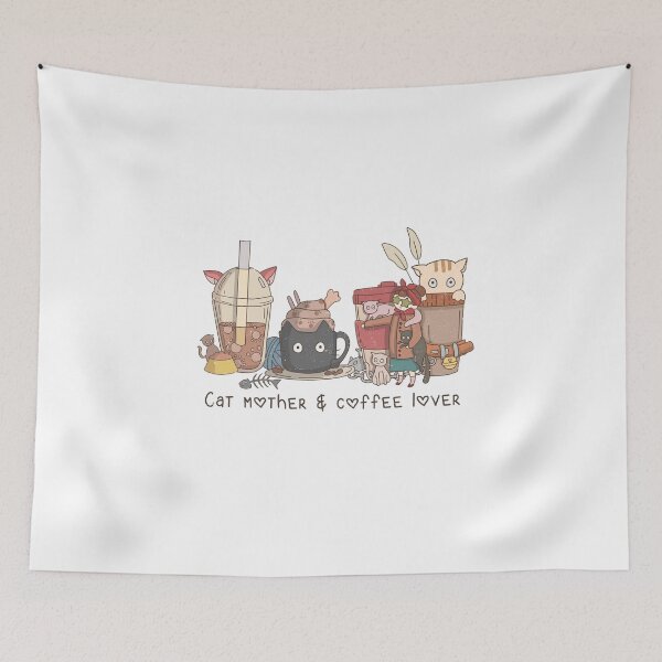 Item preview, Cat mother coffee lover designed and sold by 0allthing.