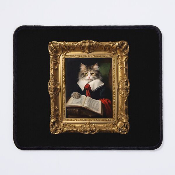 Item preview, Beethoven Renaissance Cat Painting designed and sold by ThouArtCat.