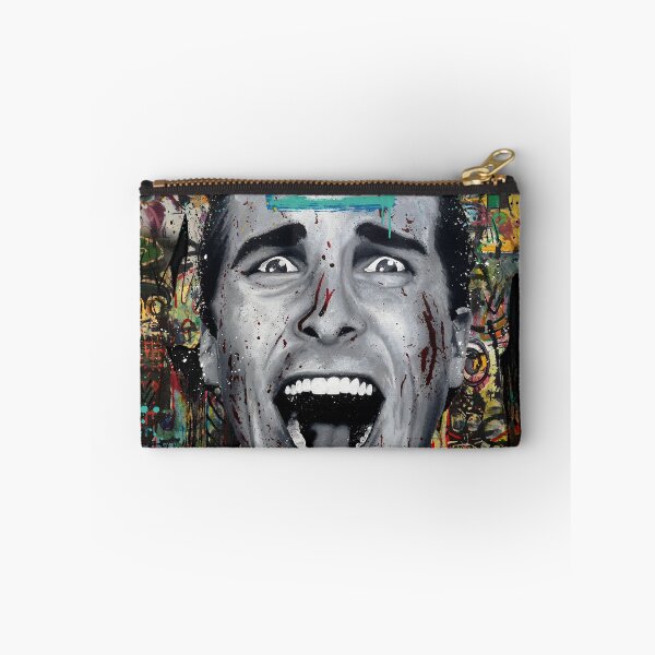 Aperçu de l'œuvre Patrick Bateman pop-art créée et vendue par Helt-Sort.