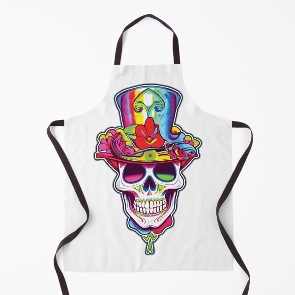 Item preview, Día De Los Muertos Top Hat Day of the Dead! designed and sold by Rickie Pauley.