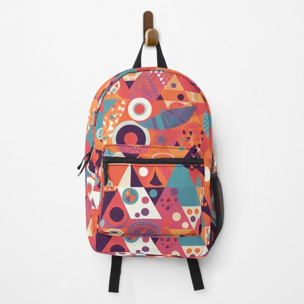 Item preview, Geometric Energy: Colorful Abstract Art Playful Modern Vibrant Patterns Contemporary designed and sold by DigiNook.