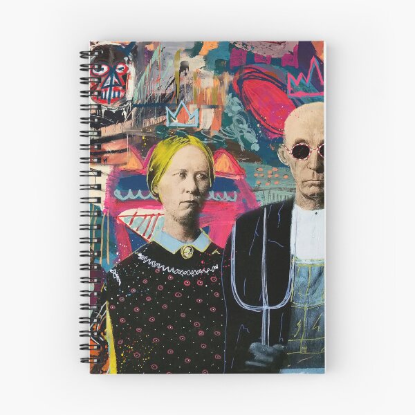 Aperçu de l'œuvre Pop art gothique américain créée et vendue par Helt-Sort.