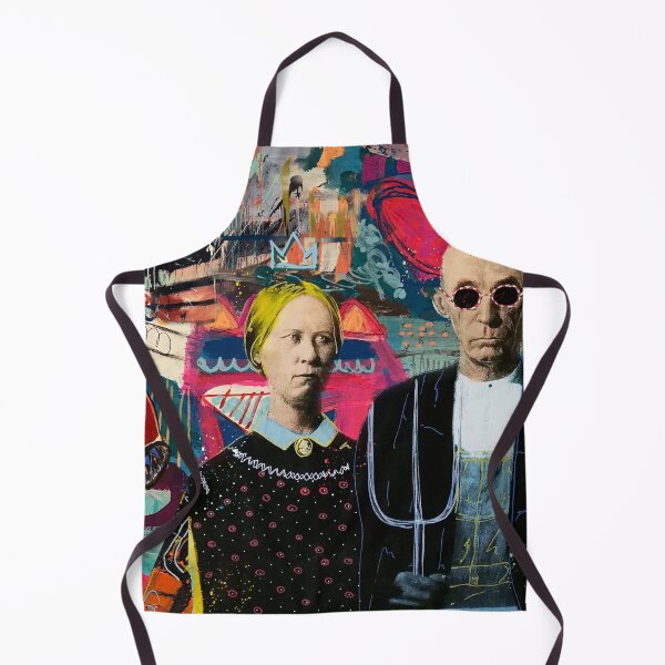 Item preview, American Gothic pop art designed and sold by Helt-Sort.