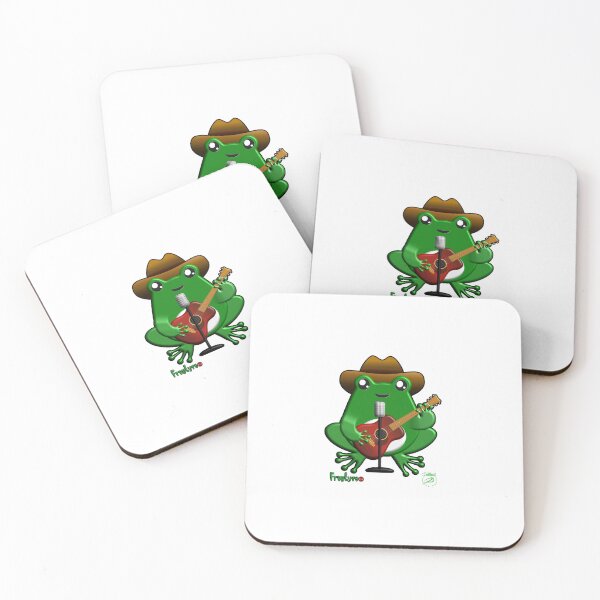 Item preview, Limited Edition FrogLyfe Design - Country Guitar - One little Frog, lots of Adventures! designed and sold by BelindaApps.