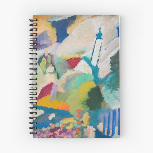 Item preview, Wassily Kandinsky | Murnau with Church, 1910   designed and sold by BossyCatHome.