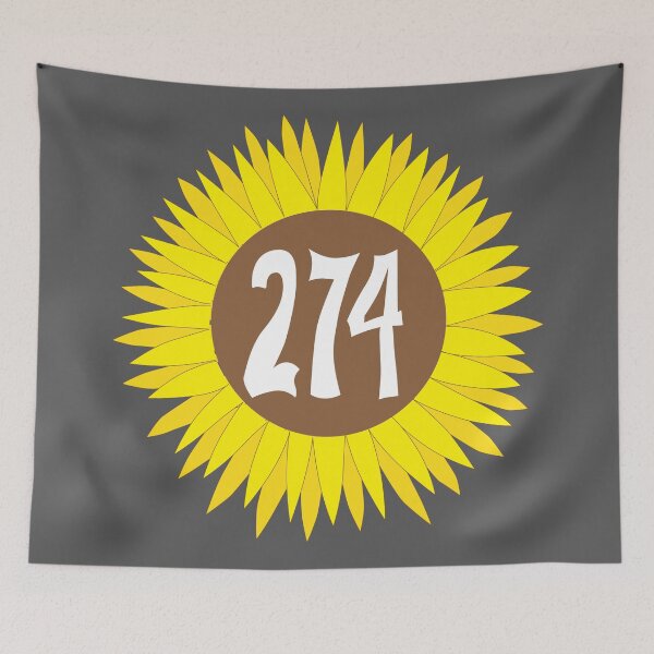Item preview, Hand Drawn Wisconsin Sunflower 274 Area Code designed and sold by itsrturn.