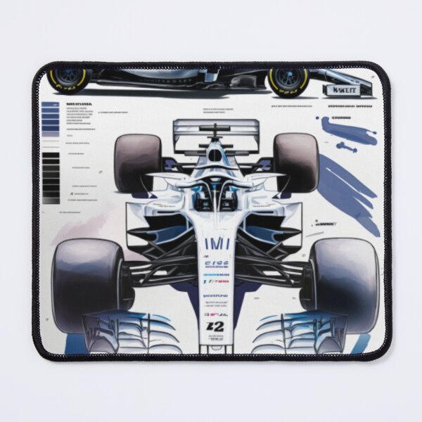 Item preview, Lance Stroll 2018 Williams FW41 F1 racing Poster Retro Print designed and sold by PicTechNowArt.