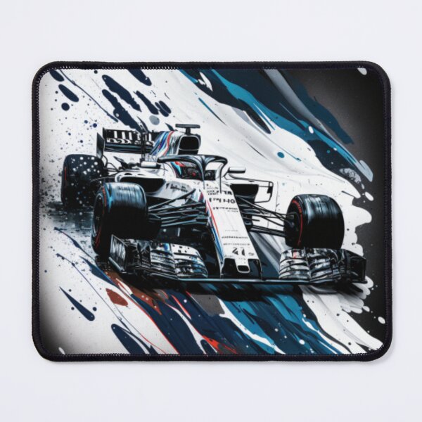 Item preview, Lance Stroll 2018 Williams FW41 F1 Watercolour Painting Print designed and sold by PicTechNowArt.