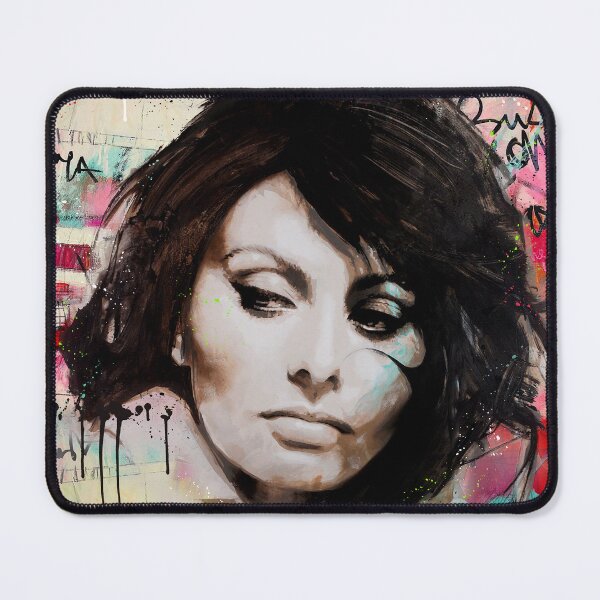 Item preview, Sophia Loren pop art designed and sold by Helt-Sort.