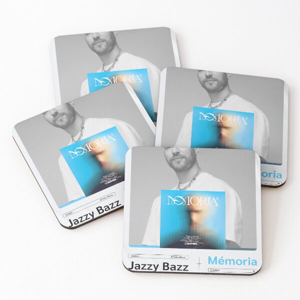 Item preview, JAZZY BAZZ • MEMORIA • RAP EN Póster designed and sold by Flbw grph.