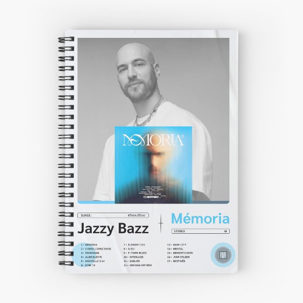 Item preview, JAZZY BAZZ • MEMORIA • RAP EN Poster designed and sold by Flbw grph.