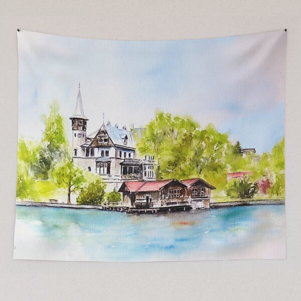 Item preview, Attersee Paulick villa 10CP1560 designed and sold by CorneliaPilz.