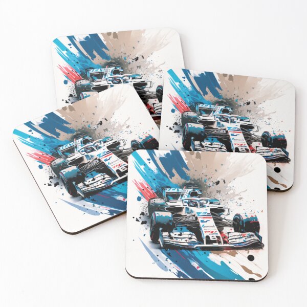 Item preview, Lance Stroll 2018 Williams FW41 F1 Watercolour Painting Print designed and sold by PicTechNowArt.