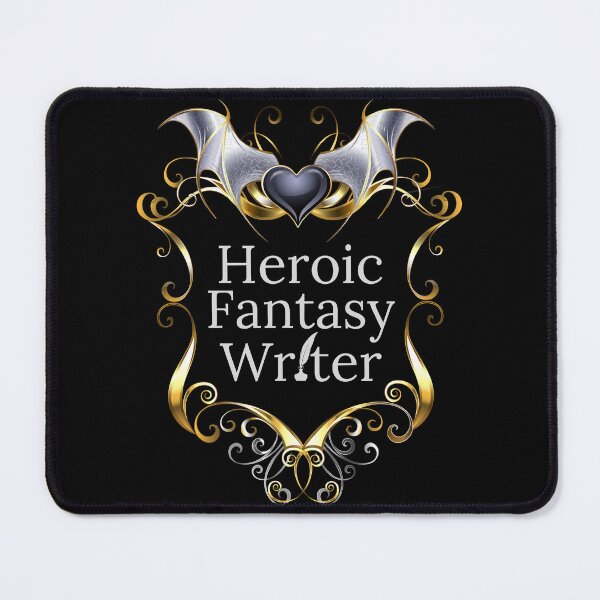 Item preview, Heroic Fantasy Writer Shield Emblem Background designed and sold by TheKnightWriter.