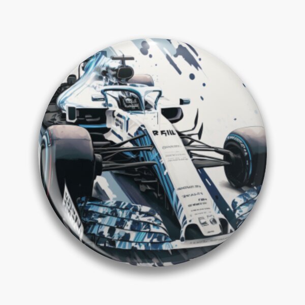 Item preview, Lance Stroll 2018 Williams FW41 F1 Watercolour Painting Print designed and sold by PicTechNowArt.