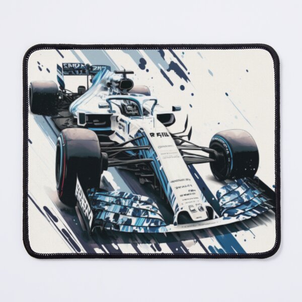 Item preview, Lance Stroll 2018 Williams FW41 F1 Watercolour Painting Print designed and sold by PicTechNowArt.