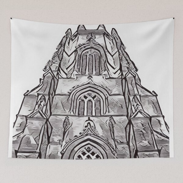 Item preview, St.Nicolas cathedral in Fribourg [etching edition] designed and sold by Escarpatte.