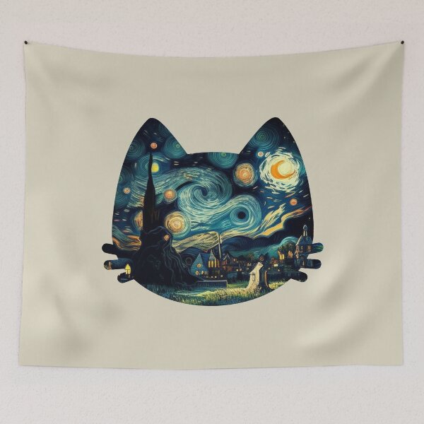 Item preview, Van gogh Cat  designed and sold by Vangoholic.