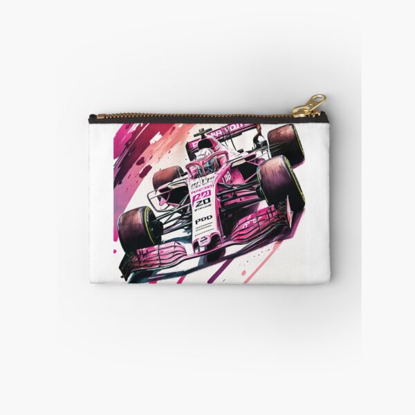 Item preview, Sergio Perez 2018 Force India F1 Watercolour Painting Print designed and sold by PicTechNowArt.