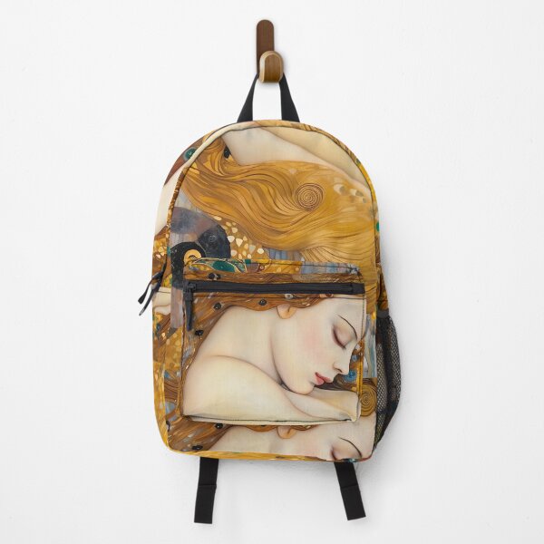 Item preview, Gold Naiad - Gustav Klimt inspired oil painting designed and sold by Bebichic.