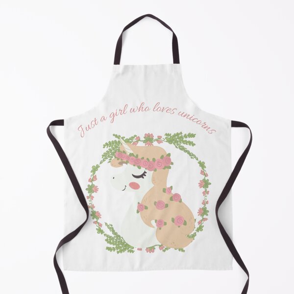 Item preview, Just A Girl Who Loves Unicorns designed and sold by Harmonick-Tees.