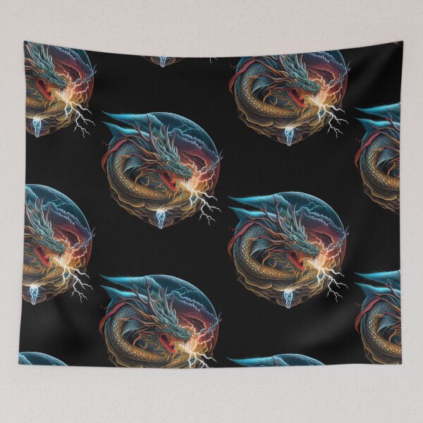 Item preview, Dragon in Thunder #1 designed and sold by FantasySoul.