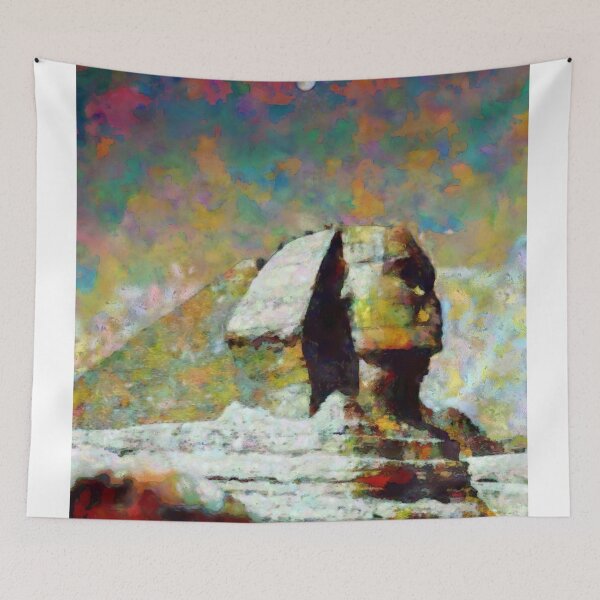 Item preview, sphinx under the moon designed and sold by Paper Pan.