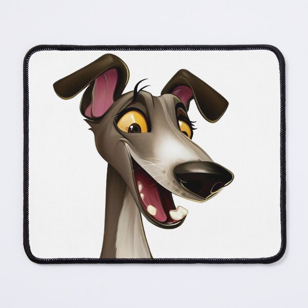Item preview, Cute Galgo Español - A Joyful Cartoon Style Artwork designed and sold by NinosDelViento.