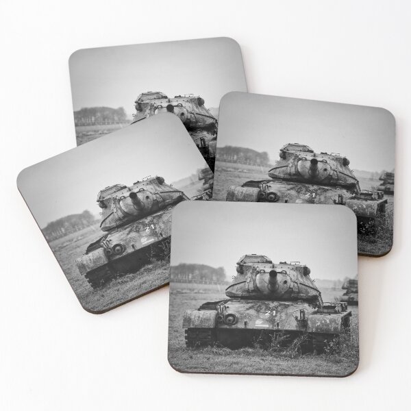 Item preview, Old tank on a field designed and sold by Ruhrpottpicture.