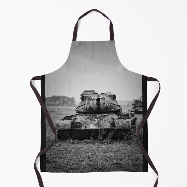 Item preview, Old tank on a field designed and sold by Ruhrpottpicture.