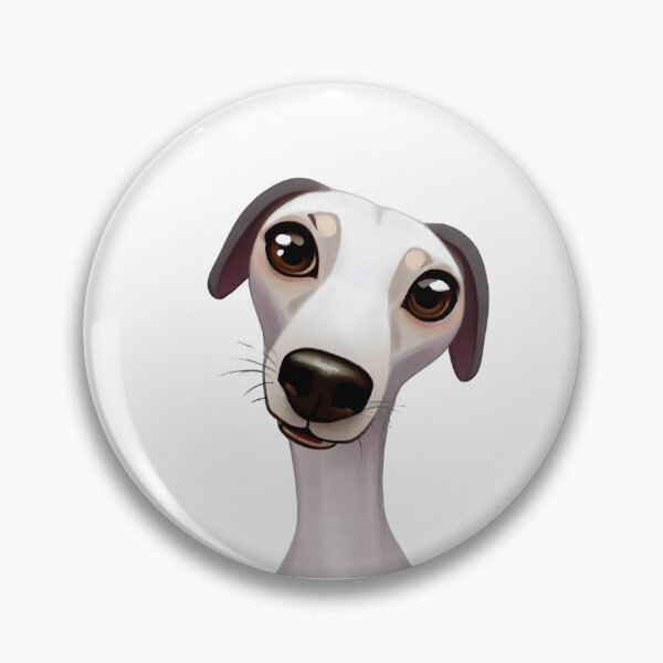 Item preview, Happy Whippet - A cute Cartoon Style Artwork designed and sold by NinosDelViento.