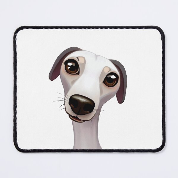 Item preview, Happy Whippet - A cute Cartoon Style Artwork designed and sold by NinosDelViento.