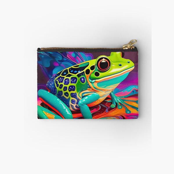 Item preview, Psychedelic Frog Digital Artwork designed and sold by davidelder.