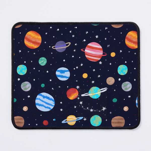 Item preview, Starlight Serenade - A colourful space pattern designed and sold by Pete Ross.