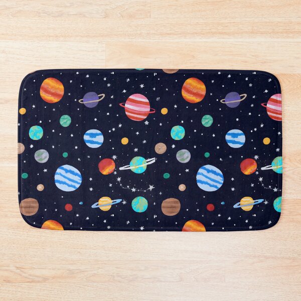 Item preview, Starlight Serenade - A colourful space pattern designed and sold by Pete Ross.