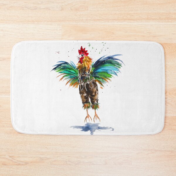 Item preview, Rooster flying 10CP4040 designed and sold by CorneliaPilz.