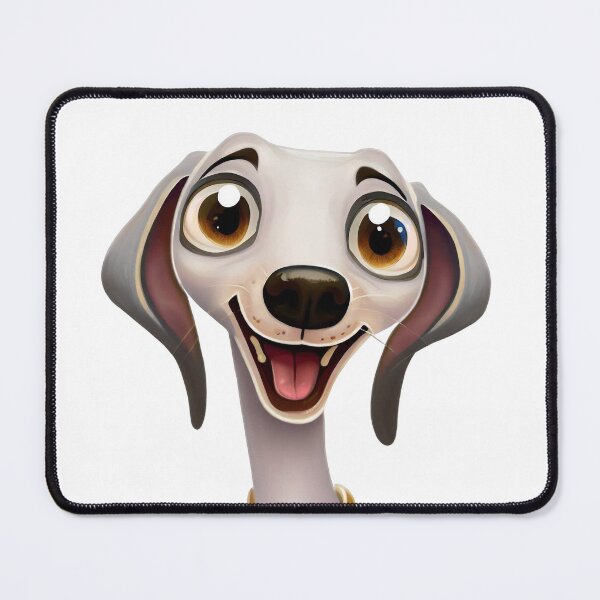 Item preview, Joyful Whippet - A cute Cartoon Style Artwork designed and sold by NinosDelViento.