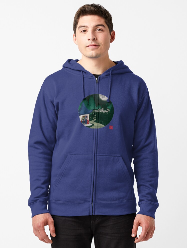 Men Dragon Ball Z Grandpa Gohan Hoodie Pullover Zip Up