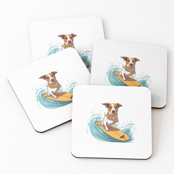 Item preview, Surfer Dog - Jack Russell Terrier designed and sold by HitsTheWaves.