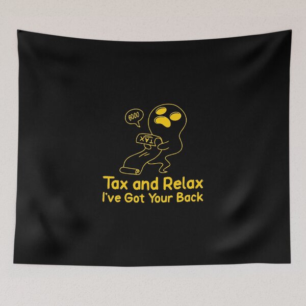 Item preview, Personal Accountant - Tax and Relax - I've Got Your Back designed and sold by ElLocoMus.