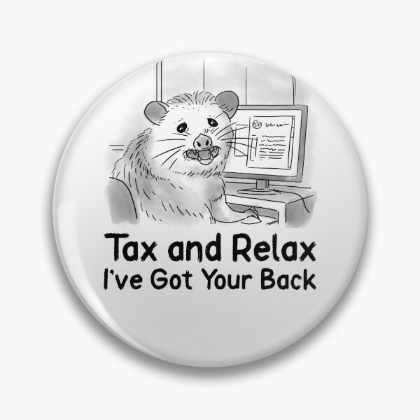 Item preview, Personal Accountant - Tax and Relax - I've Got Your Back designed and sold by ElLocoMus.