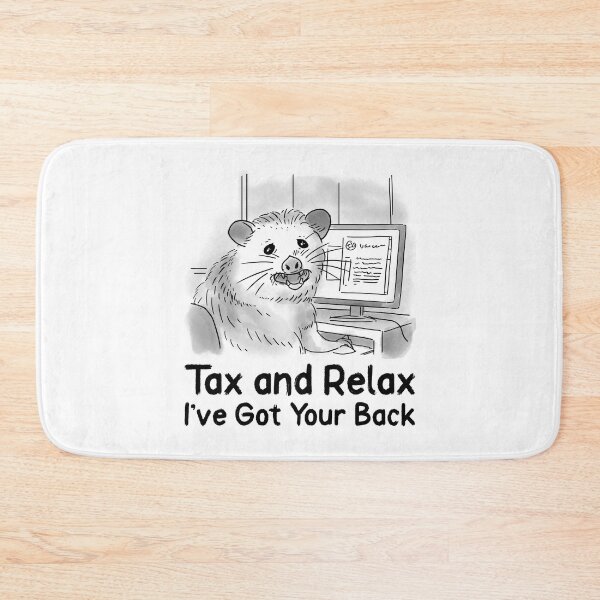 Item preview, Personal Accountant - Tax and Relax - I've Got Your Back designed and sold by ElLocoMus.