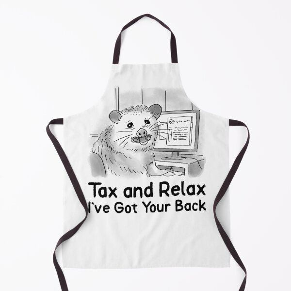 Item preview, Personal Accountant - Tax and Relax - I've Got Your Back designed and sold by ElLocoMus.