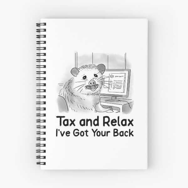 Item preview, Personal Accountant - Tax and Relax - I've Got Your Back designed and sold by ElLocoMus.