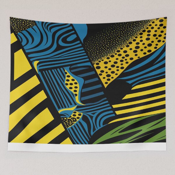 Item preview, A colorful design reminiscent of Rwandan fashion patterns designed and sold by ColorDesign38.