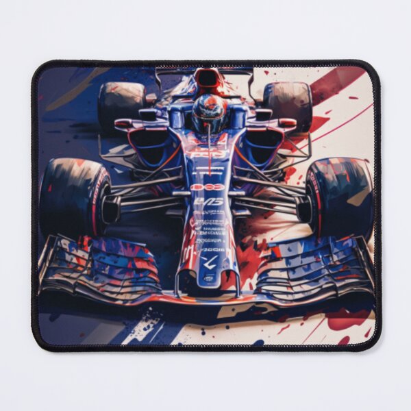 Item preview, Pierre Gasly 2018 Toro Rosso STR13 F1 Watercolour Painting Print designed and sold by PicTechNowArt.