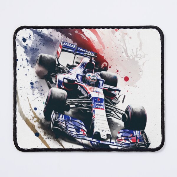Item preview, Pierre Gasly 2018 Toro Rosso STR13 F1 Watercolour Painting Print designed and sold by PicTechNowArt.