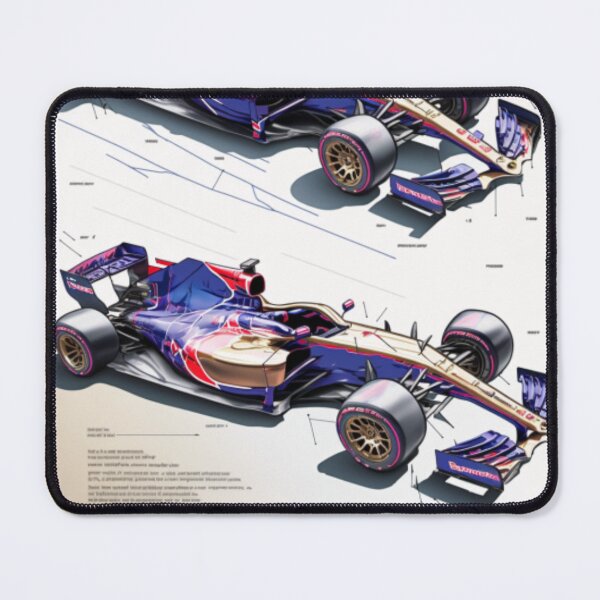 Item preview, Pierre Gasly 2018 Toro Rosso STR13 F1 Racing Poster Retro Print designed and sold by PicTechNowArt.